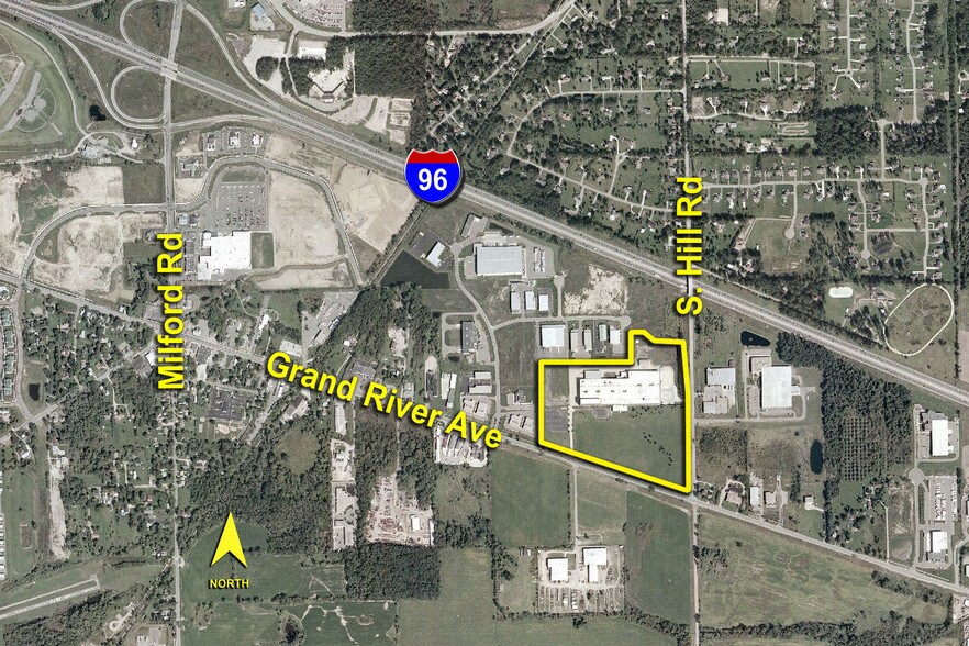 More Photos Of 30165 S Hill Rd, New Hudson Manufacturing For Lease