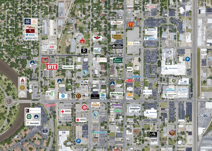 More Photos Of 940 N Waco Ave, Wichita Office For Lease