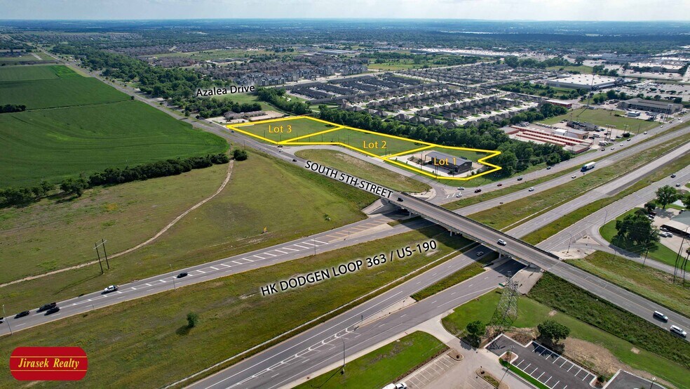 More Photos Of SW HK Dodgen Loop 363 & S 5th St @ State Hwy 36, Temple Land For Sale