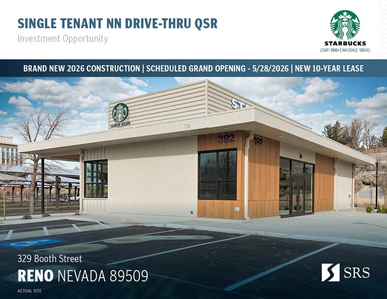 Primary Photo Of 329 Booth St, Reno Fast Food For Sale