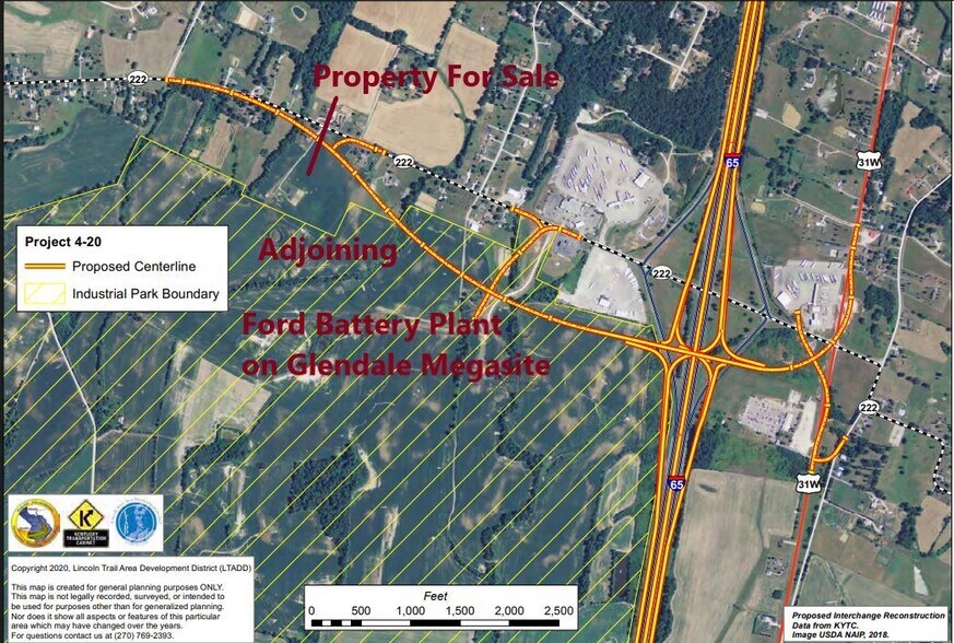 More Photos Of 1055 Glendale Hodgenville Rd W, Glendale Land For Sale