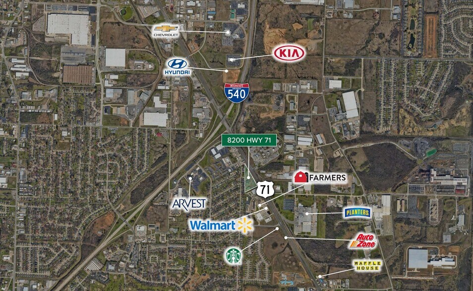More Photos Of 8200 S US-71 Hwy, Fort Smith Auto Dealership For Sale