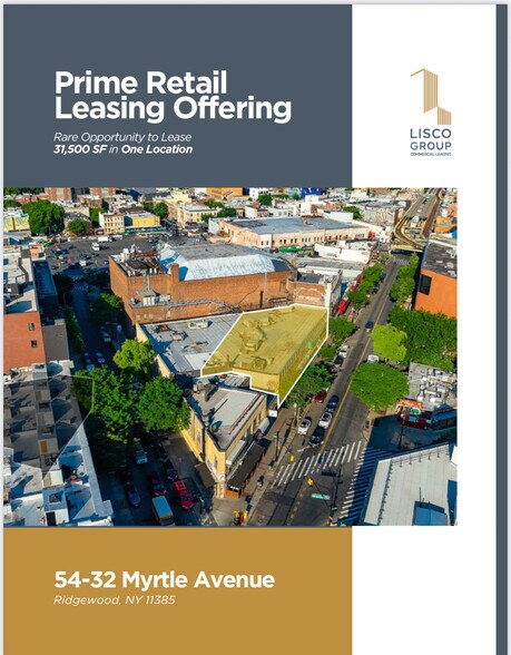 Primary Photo Of 54-32-54-60 Myrtle Ave, Ridgewood Storefront For Lease