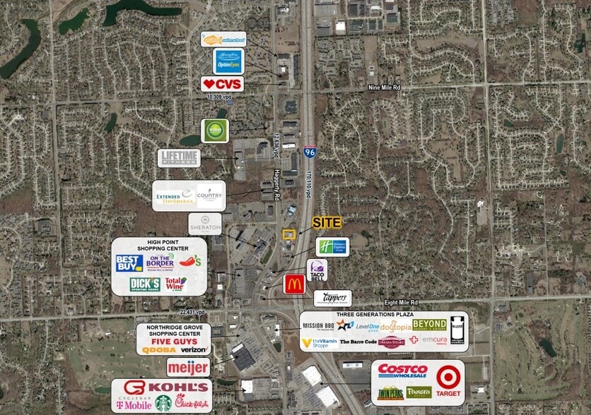 More Photos Of 21200 Haggerty Rd, Northville General Retail For Sale