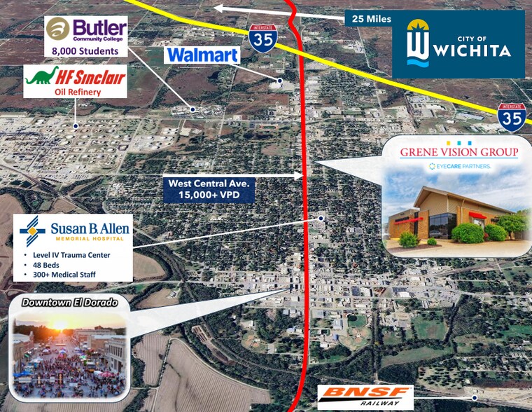 More Photos Of 1408 W Central Ave, El Dorado Medical For Sale