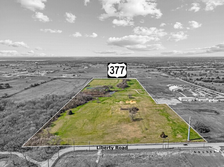 More Photos Of TBD Highway 377, Aubrey Land For Sale