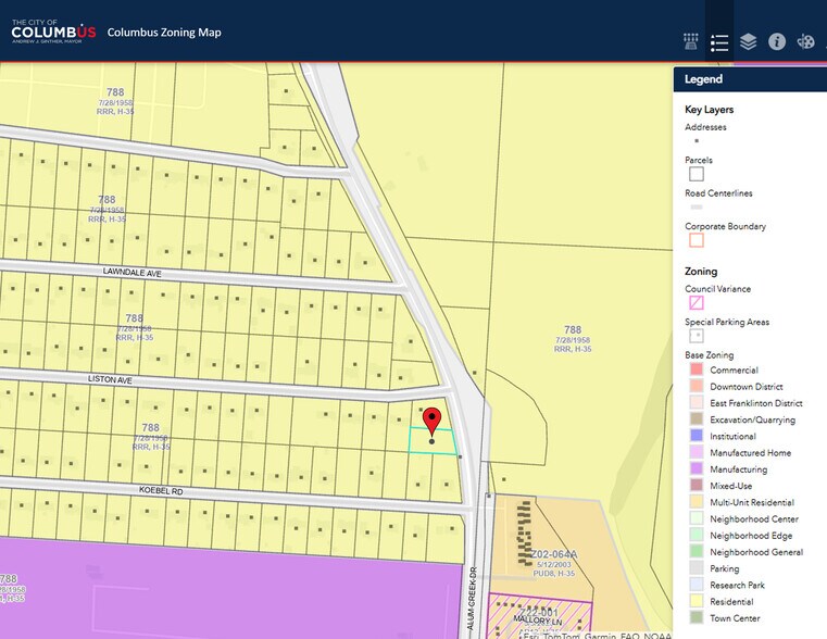 More Photos Of 0 Liston Ave, Columbus Land For Sale