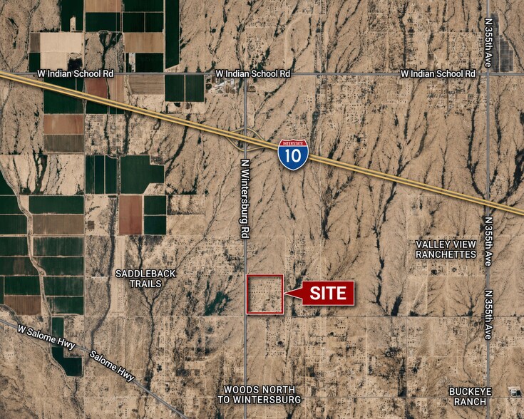 Primary Photo Of Wintersburg rd rd @ Wintersburg rd & Van Buren st, Tonopah Land For Sale