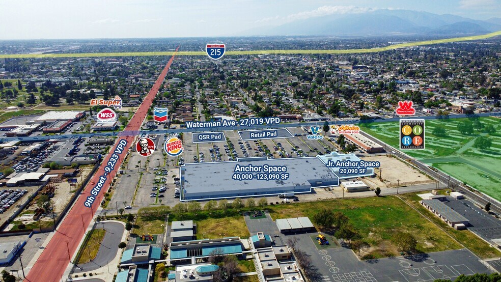 More Photos Of 905-1055 N Waterman Ave, San Bernardino Unknown For Lease