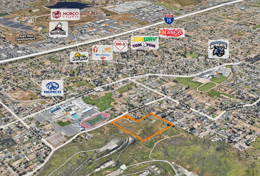 More Photos Of 0000 Hillside ave, Norco Land For Sale