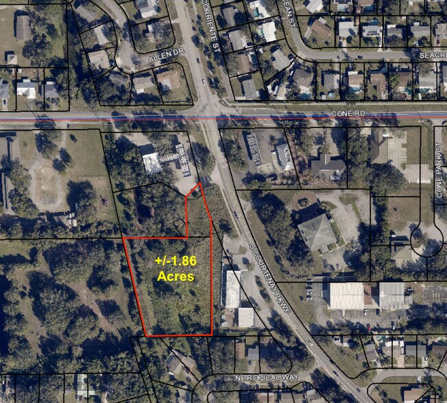 Primary Photo Of 645 S Courtenay Parkway Merritt Island, Merritt Island Land For Sale