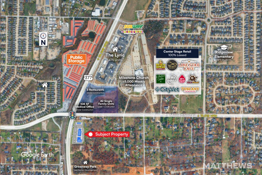 More Photos Of 1200 Main st, Keller Storefront For Lease