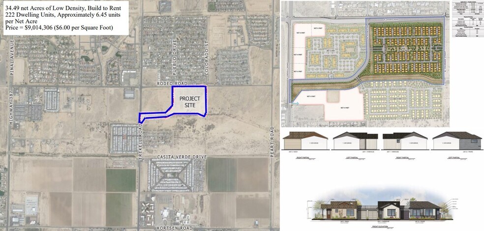 More Photos Of SEC N Trekell Rd and E Rodeo Rd, Casa Grande Land For Sale