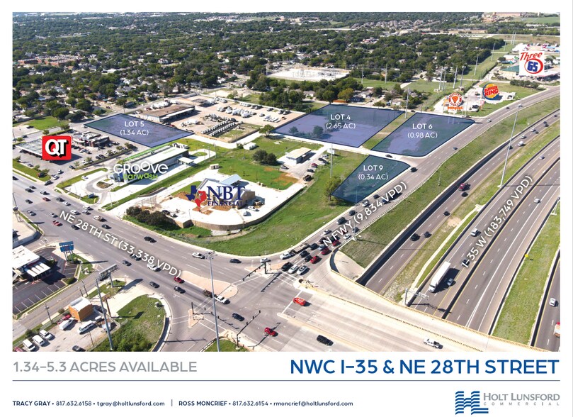 Primary Photo Of NWQ I35 W and NW 28th St, Fort Worth Land For Sale