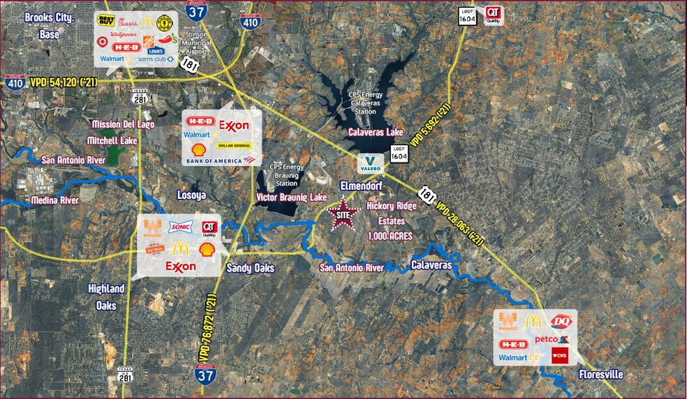 More Photos Of SE Loop 1604 & Schultz Rd, Elmendorf Land For Sale