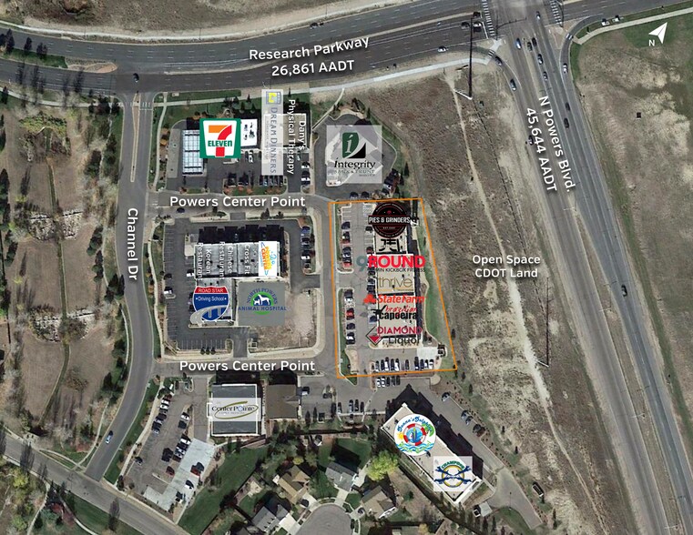 More Photos Of 5490-5510 Powers Center Pt, Colorado Springs General Retail For Lease