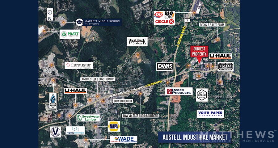 More Photos Of 1950 Royal Industrial Blvd, Austell Warehouse For Sale