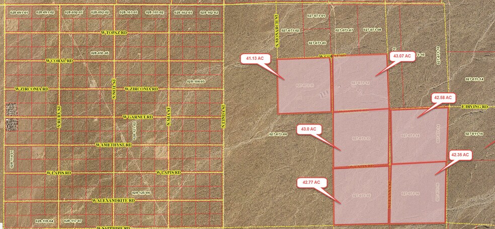 More Photos Of Highway 160 & Ohio Road @ Sapphire Rds (Ohio Rd), Pahrump Land For Sale