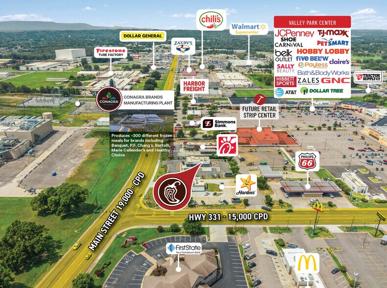 More Photos Of 3000 E Main St, Russellville Fast Food For Sale