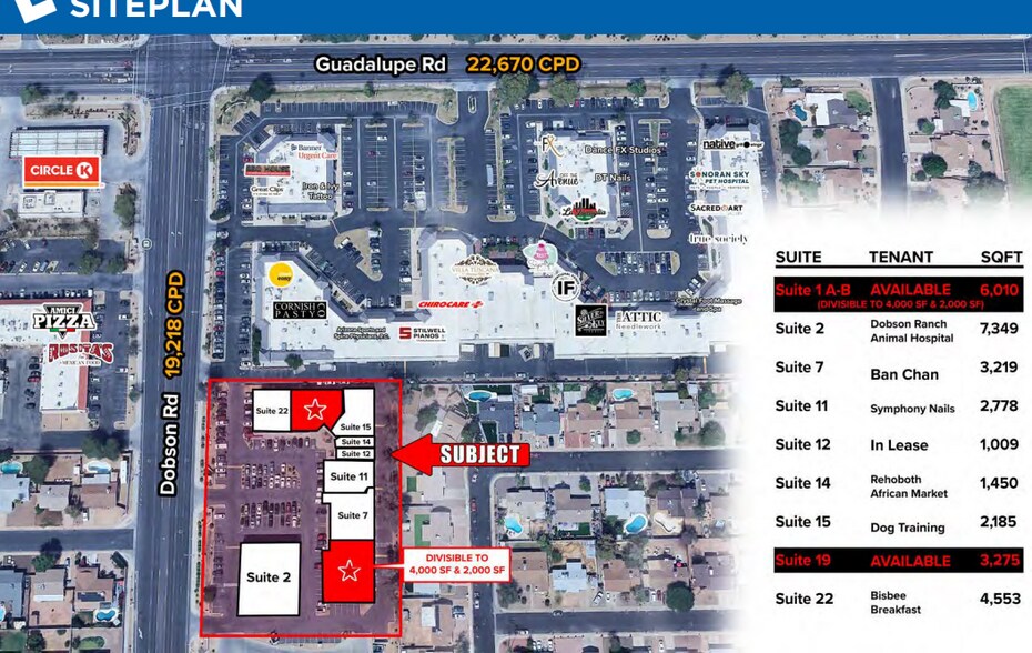More Photos Of 2909-2917 S Dobson Rd, Mesa Storefront Retail Office For Lease
