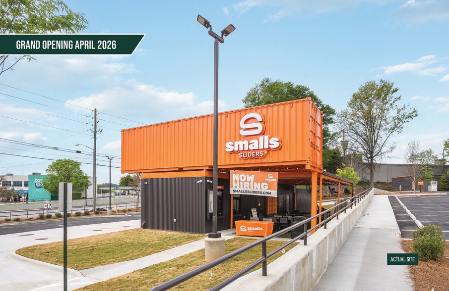 Primary Photo Of 2355 Windy Hill Rd SE, Marietta Fast Food For Sale