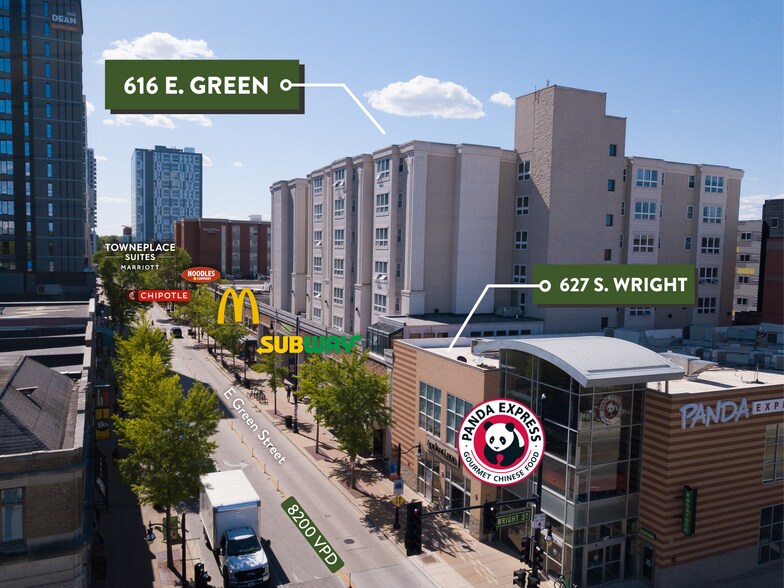 More Photos Of 627 S Wright St, Champaign General Retail For Lease