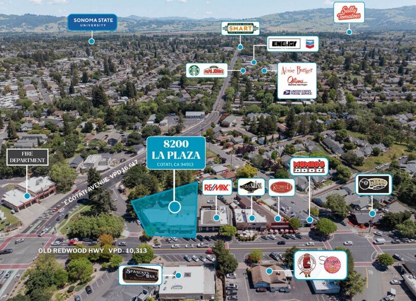 More Photos Of 8200 La Plaza, Cotati Storefront Retail Residential For Sale