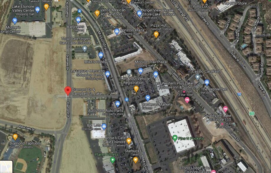 More Photos Of Diamond Dr @ Campbell, Lake Elsinore Land For Sale