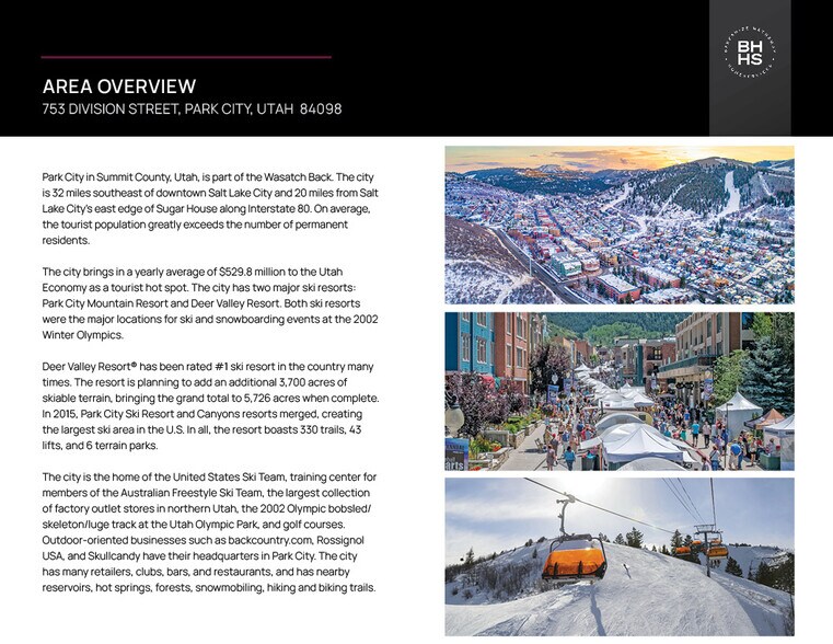 More Photos Of 753 Division St, Park City Land For Sale