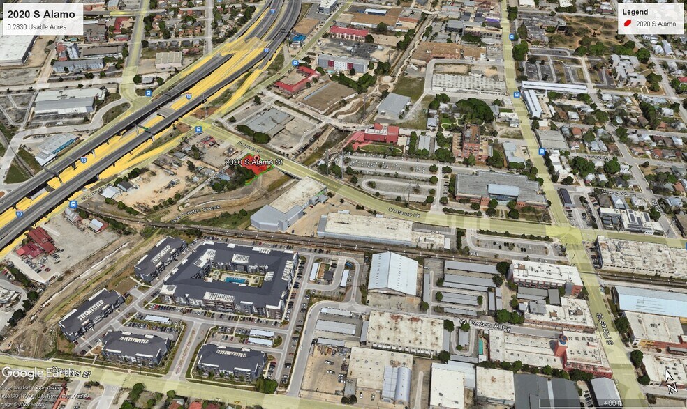 More Photos Of 2020 Alamo st, San Antonio Land For Sale