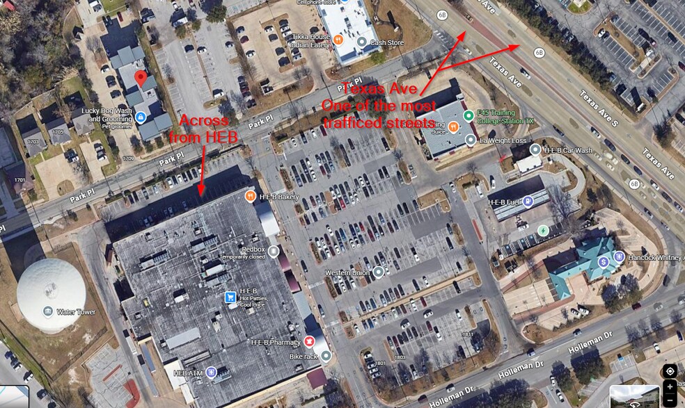 More Photos Of 1713 Park Pl, College Station General Retail For Lease