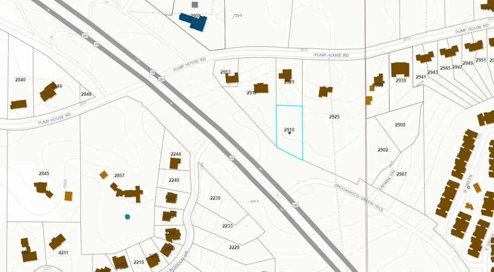 More Photos Of 2910 Brookwood Green Trce, Mountain Brook Land For Sale
