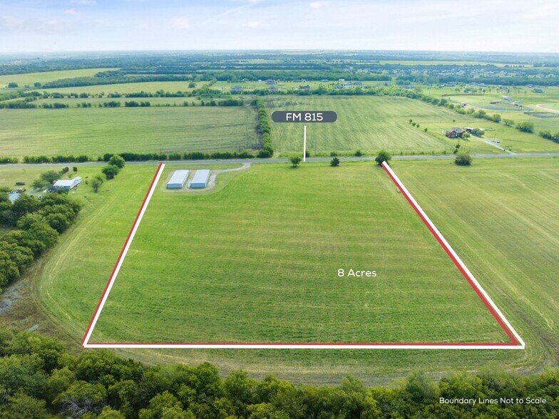 More Photos Of 1800 FM 815, Trenton Land For Sale