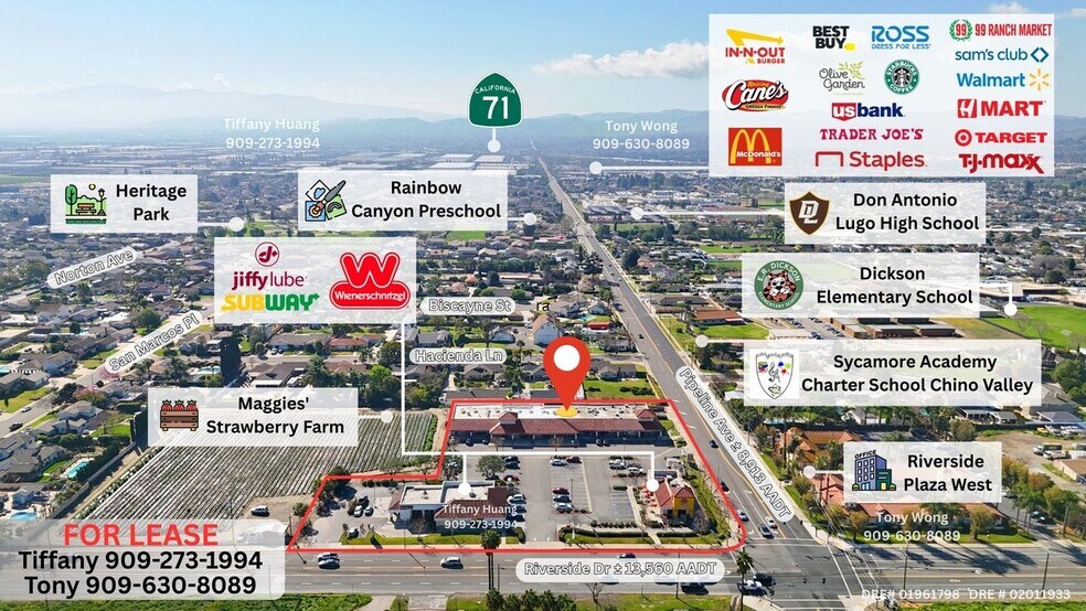 More Photos Of 4117-4141 Riverside Dr, Chino Storefront Retail Office For Lease