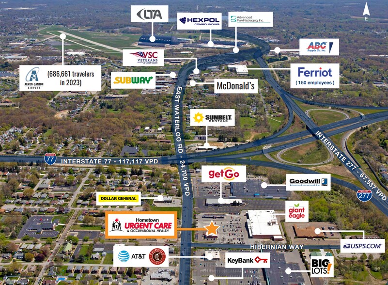 More Photos Of 472 E Waterloo Rd, Akron Storefront Retail Office For Sale