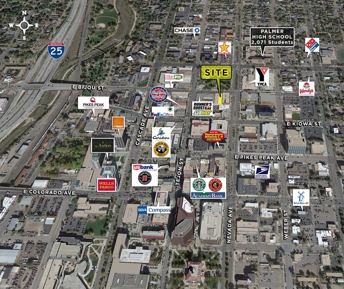 More Photos Of 123 E Bijou St, Colorado Springs Freestanding For Lease