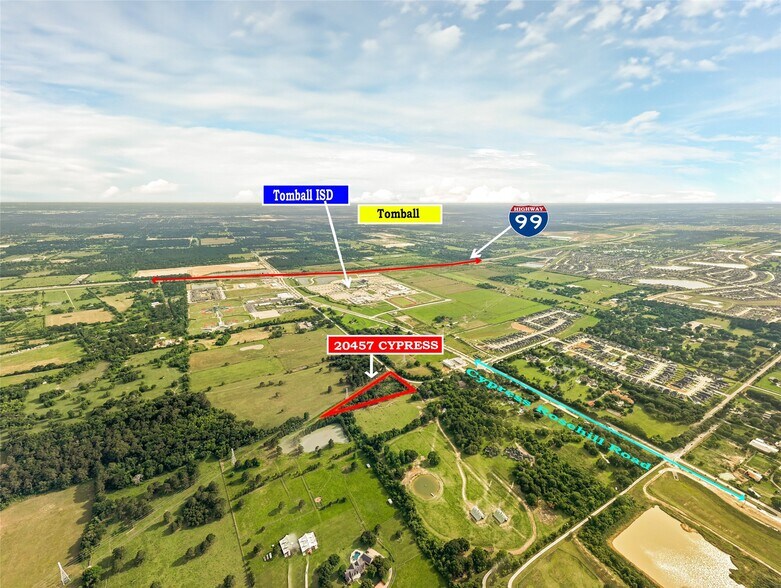 Primary Photo Of 0 Cypress Rosehill Road, Tomball Land For Sale