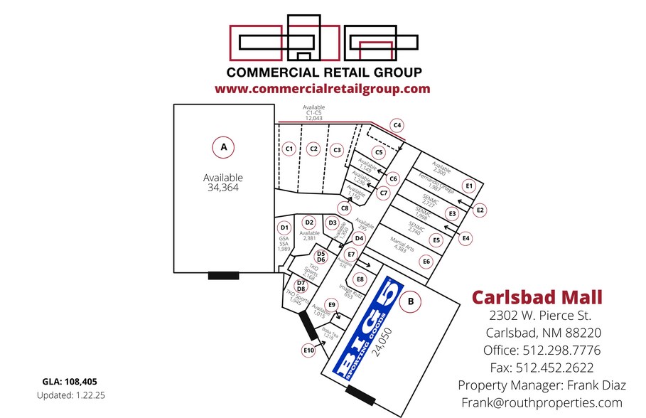 More Photos Of 2302 W Pierce St, Carlsbad General Retail For Lease
