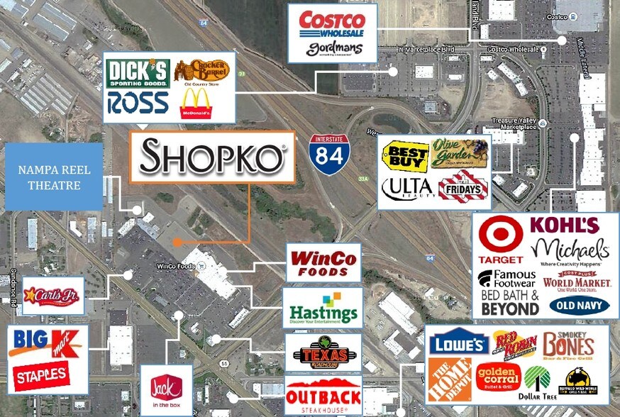 More Photos Of 2100 Caldwell Blvd, Nampa Department Store For Lease