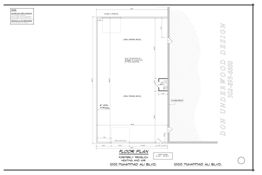 More Photos Of 1000 E Muhammad Ali Blvd, Louisville Flex For Lease