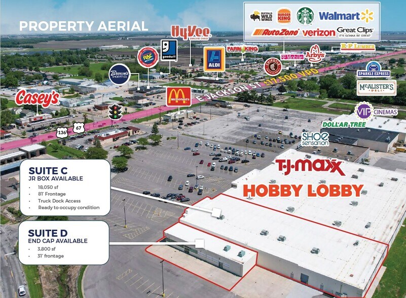 More Photos Of 1325 E Jackson St, Macomb Department Store For Lease