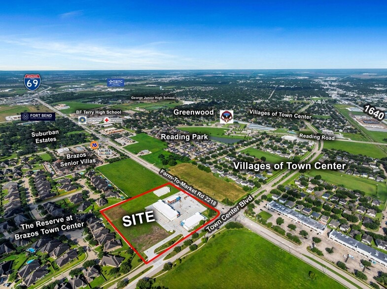 More Photos Of 1821 BF Terry Blvd, Rosenberg Freestanding For Lease