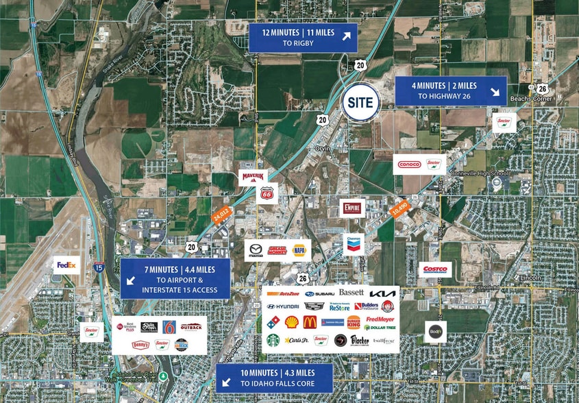 More Photos Of 5200 N 15th E, Idaho Falls Industrial For Lease
