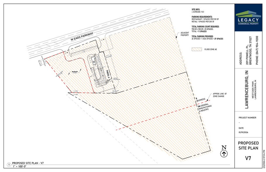 More Photos Of 682 W Eads Pky, Lawrenceburg Land For Lease