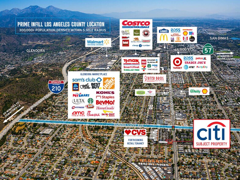 More Photos Of 401 E Arrow Hwy, Glendora Bank For Sale