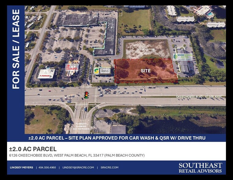 Primary Photo Of 6350 Okeechobee Blvd, West Palm Beach Land For Lease