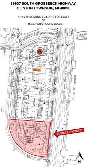 More Photos Of 39907 S Groesbeck Hwy, Clinton Township Bank For Sale