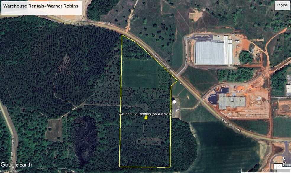 More Photos Of 0 Robins International Blvd, Byron Warehouse For Lease