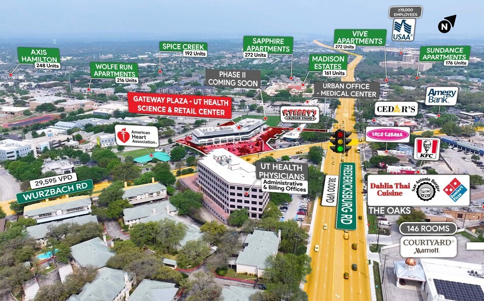 More Photos Of 8435 Wurzbach Rd, San Antonio Medical For Sale