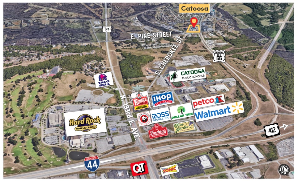 More Photos Of 650 S Cherokee St, Catoosa Medical For Lease